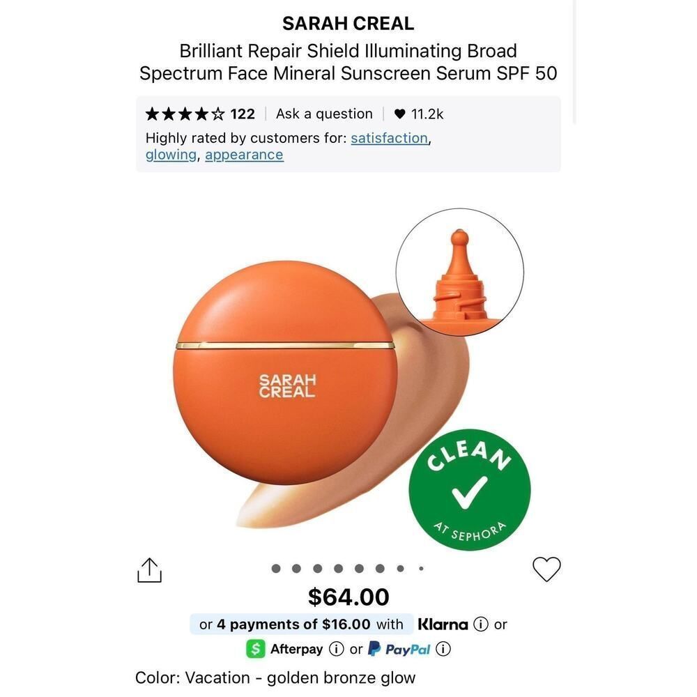 Sarah Creal Brilliant Repair Shield - Vacation